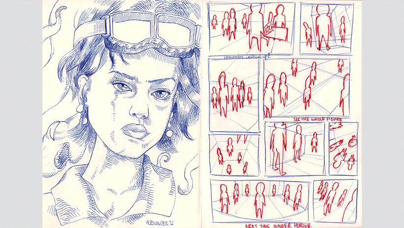 Mastering Expressive Poses: How to Infuse Life and Emotion into Your Figure Drawings 1