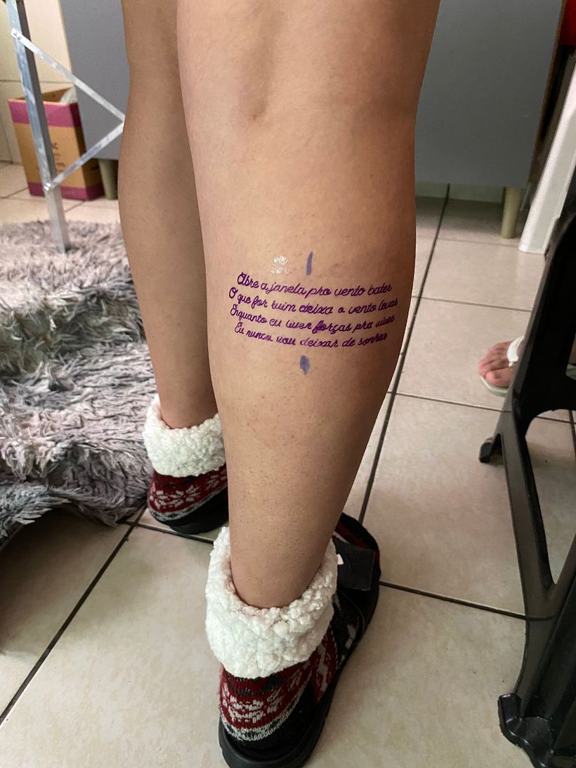 Meu projeto do curso: Tatuagem para principiantes 1
