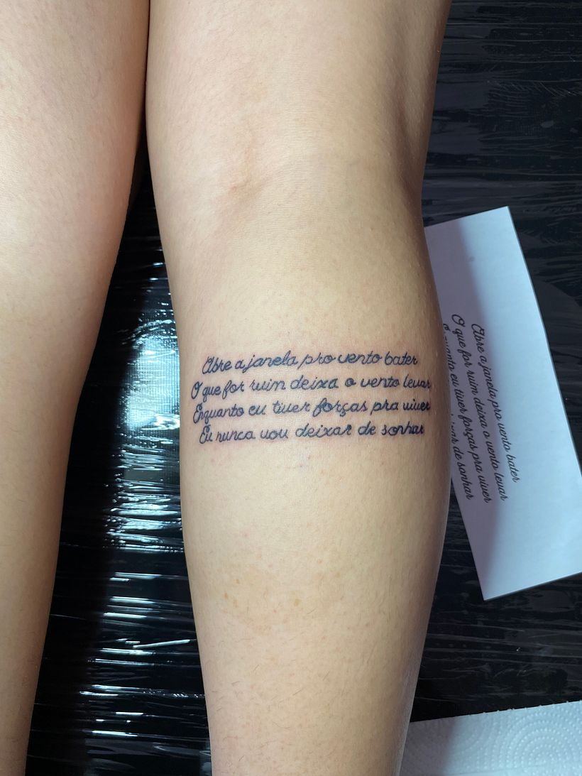Meu projeto do curso: Tatuagem para principiantes 2