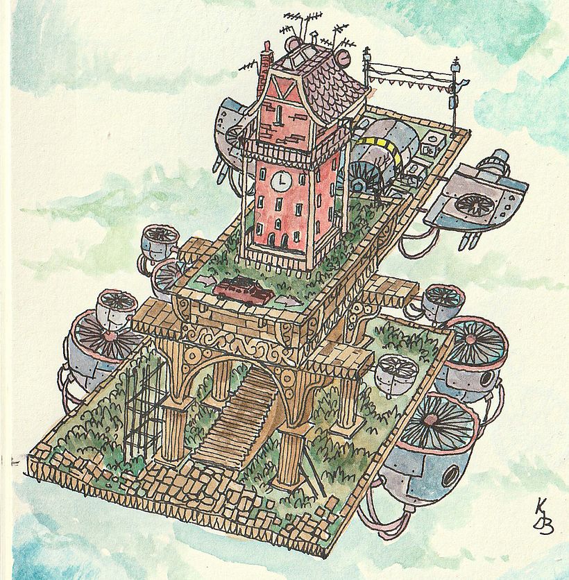 My project for course: Creative Sketching: Fill Your Illustrations with Life and Detail 3