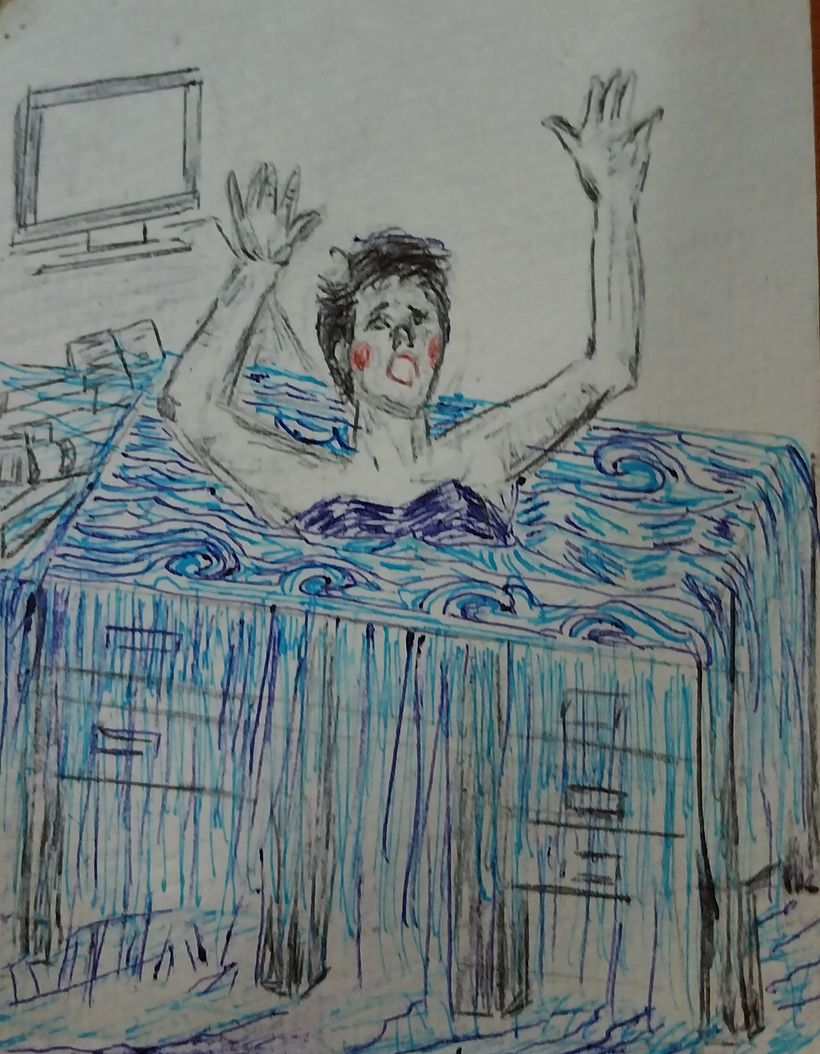 My project for course: Surrealist Illustration with Ballpoint Pen 3