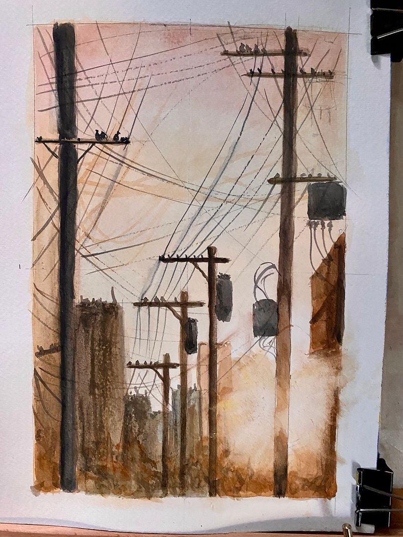 My project for course: Expressive Watercolor Painting: Create Compelling Illustrations 2
