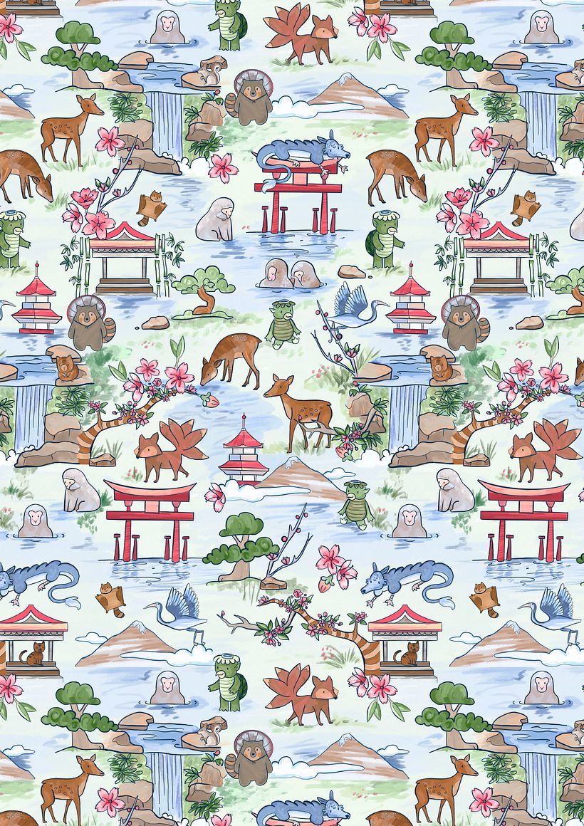 My course project: Digital illustration of nature-inspired patterns 2