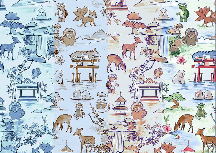 My course project: Digital illustration of nature-inspired patterns 3