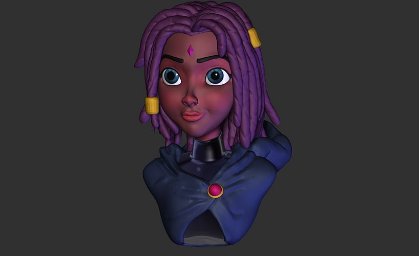 Meu projeto do curso: Personagens cartoon 3D: modelagem com ZBrush do zero 2