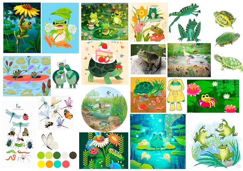 Moodboard fauna