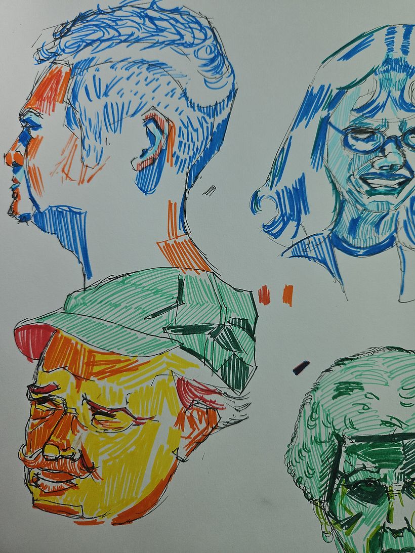 Portfolio highlight for Expressive Drawing 2