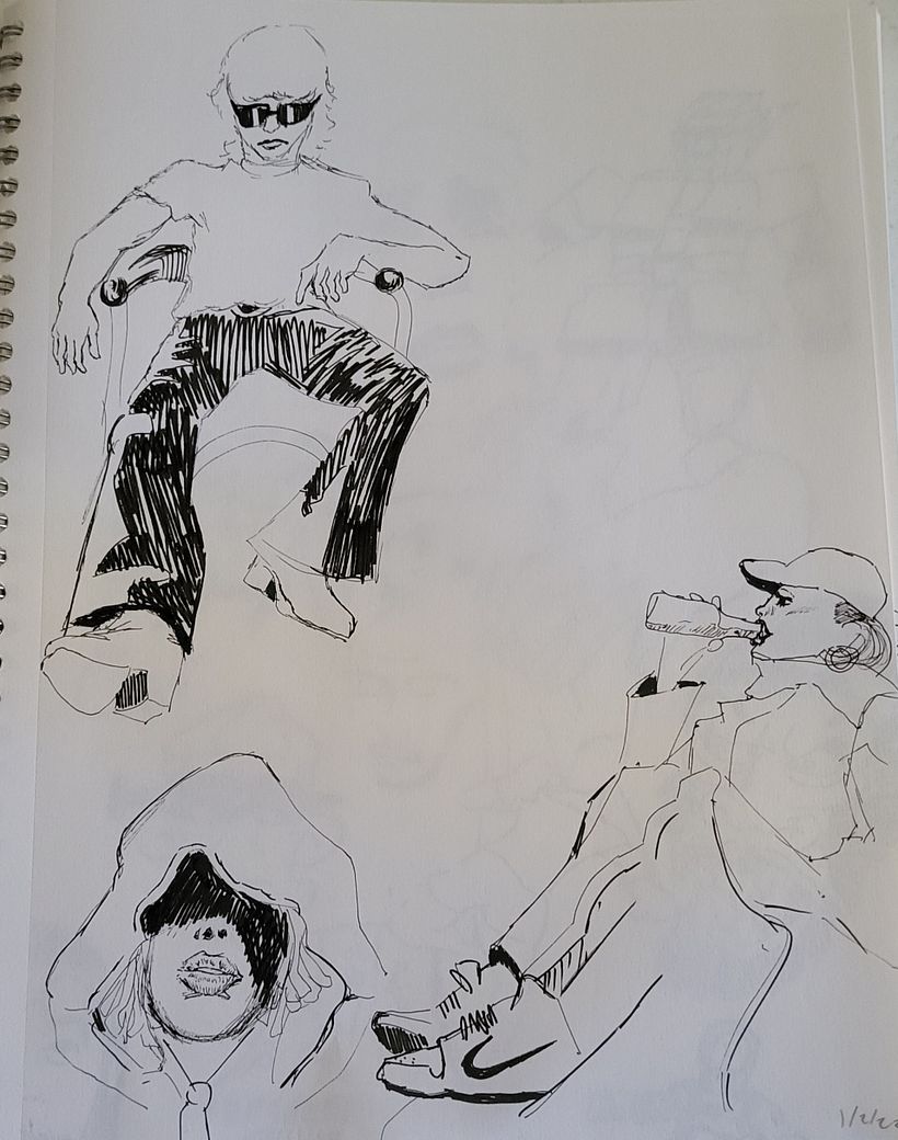 Portfolio highlight for Expressive Drawing 2