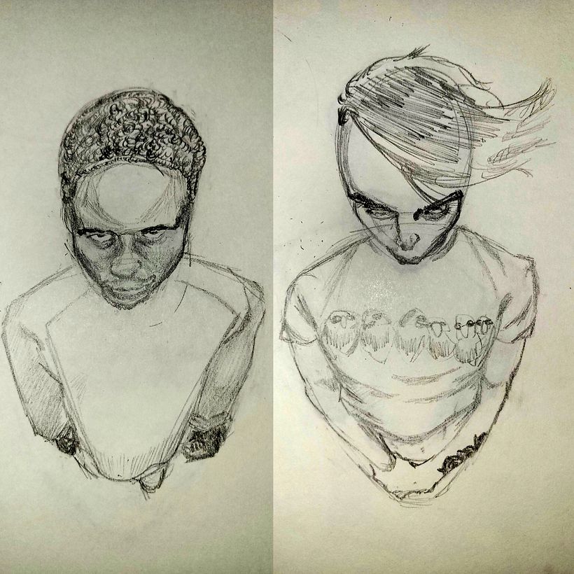 Portfolio highlight for Expressive Drawing 5