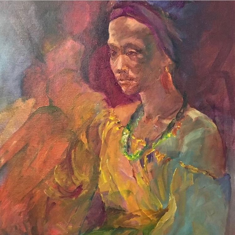 Vivid Colors creating expressive fugrative and portrait paintings.  3