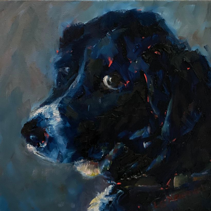 Vivid Colors creating expressive fugrative and portrait paintings.  5