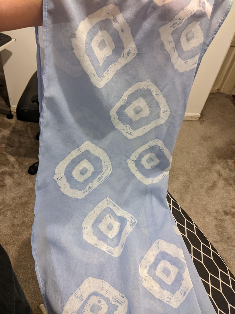 My project for course: Introduction to Shibori Tie Dyeing 1