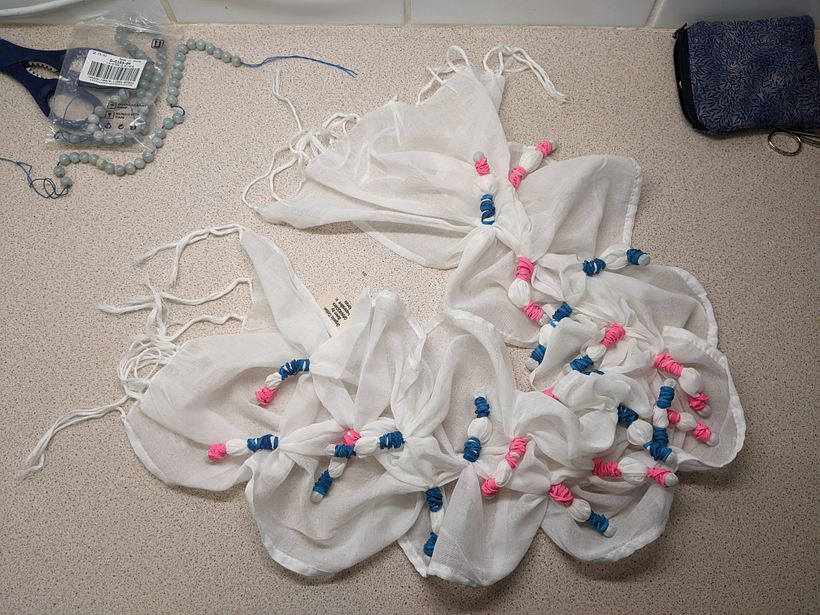 My project for course: Introduction to Shibori Tie Dyeing 3