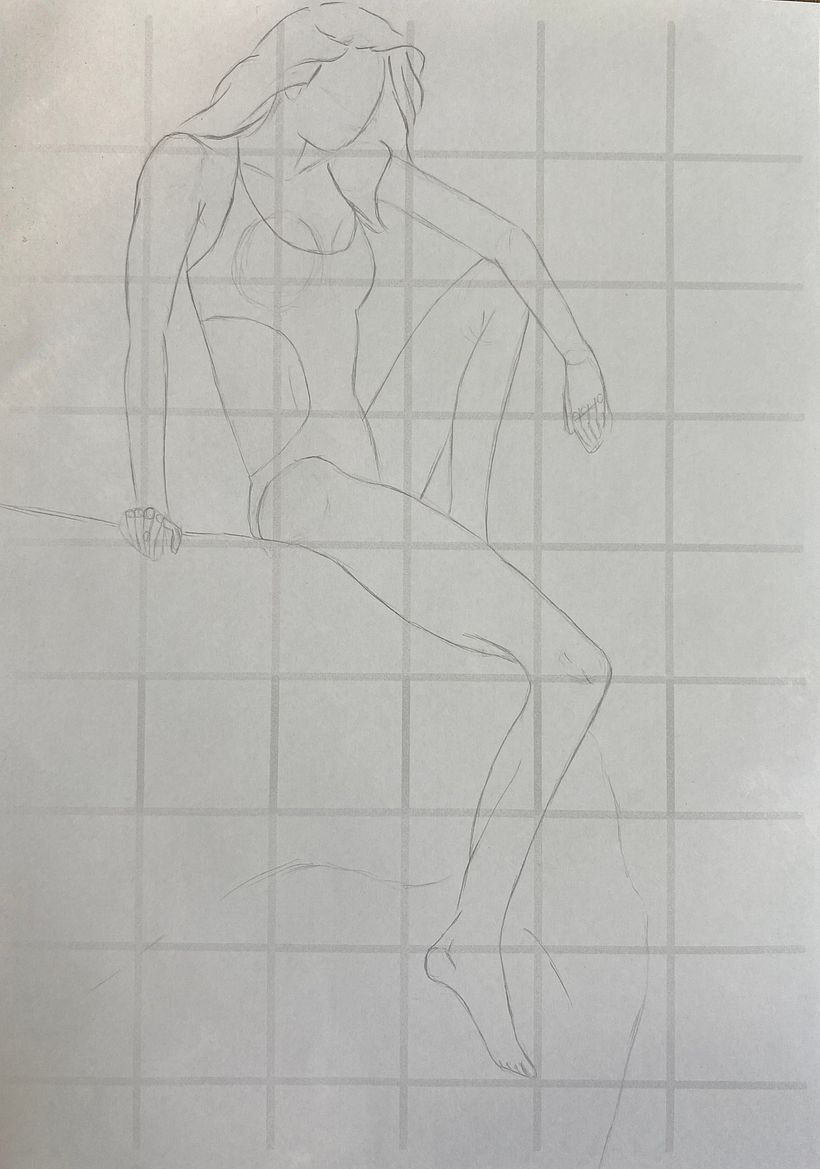 Esboço usando quadrícula
