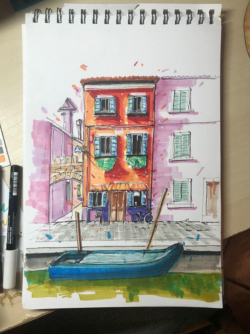 Casetta di Burano. Venezia. 2