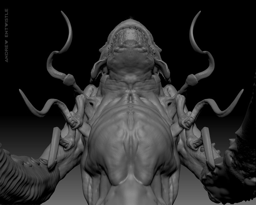 Mutu - Creature Design for Paul Gerrard Design Studios LTD 6