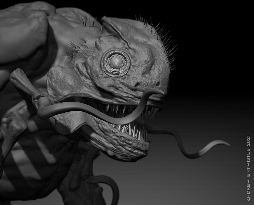 Mutu - Creature Design for Paul Gerrard Design Studios LTD 11