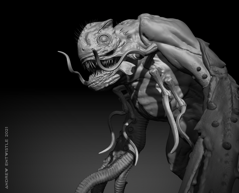 Mutu - Creature Design for Paul Gerrard Design Studios LTD 13