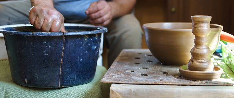 clay sculpture ideas for beginners candle holders