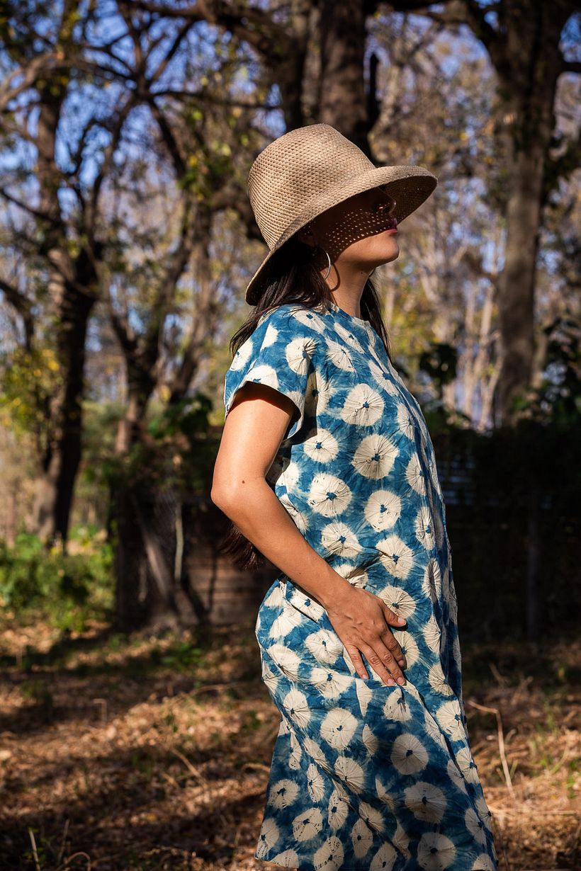 Túnica Shibori 