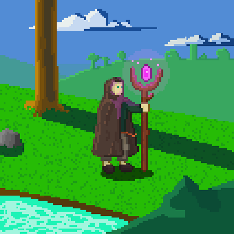 My project for course: Introduction to Character Design in Pixel Art 3