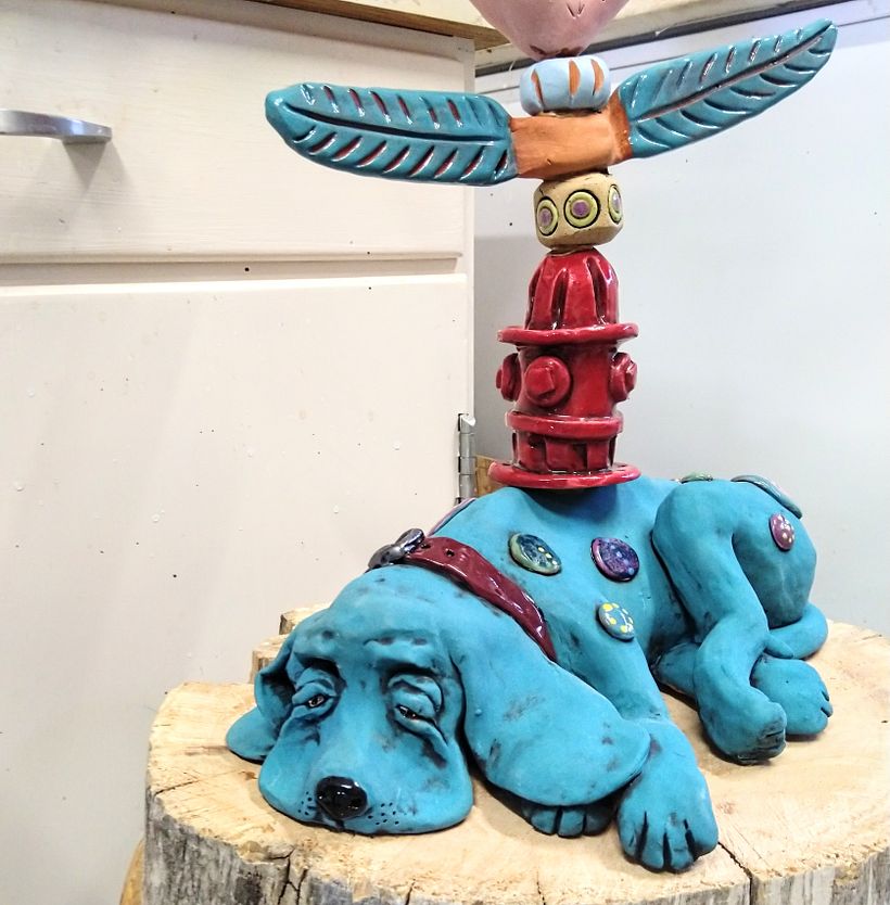 My project for course: Ceramic Character Design: Explore Color and Texture 5