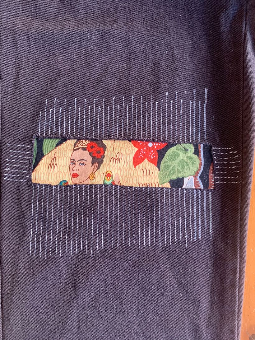 Lines Ruled for Stitching
