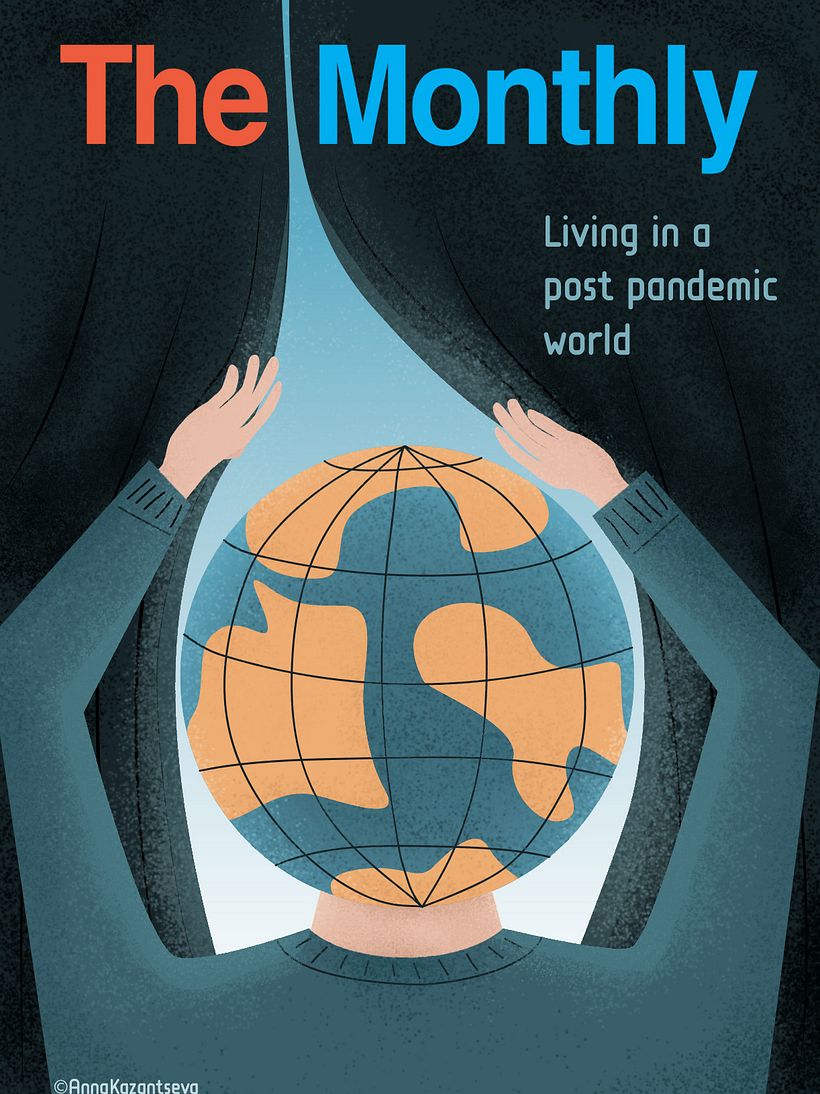My project for course: Editorial Illustration in Photoshop: Express More with Less 1