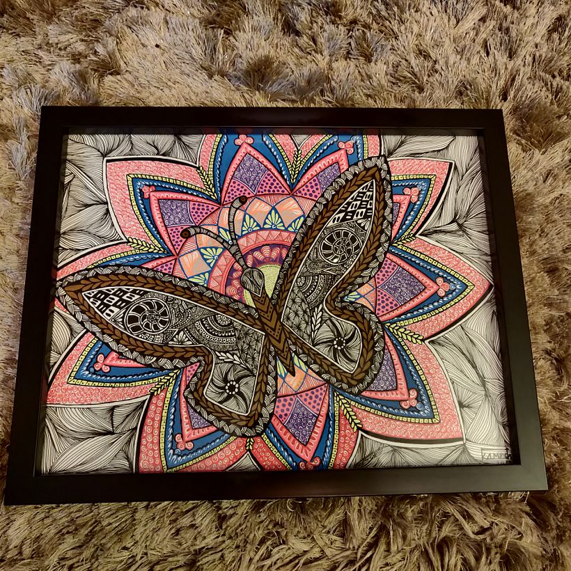 My project for course: The Art of Mandala Drawing: Create Geometric Patterns 2