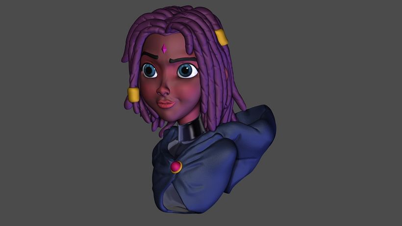 Meu projeto do curso: Personagens cartoon 3D: modelagem com ZBrush do zero 4