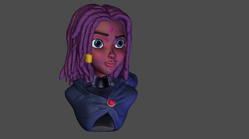 Meu projeto do curso: Personagens cartoon 3D: modelagem com ZBrush do zero 5