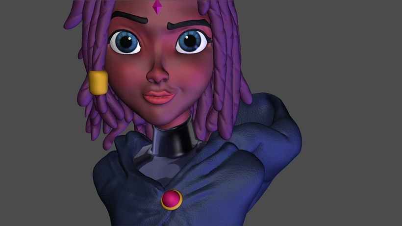 Meu projeto do curso: Personagens cartoon 3D: modelagem com ZBrush do zero 6