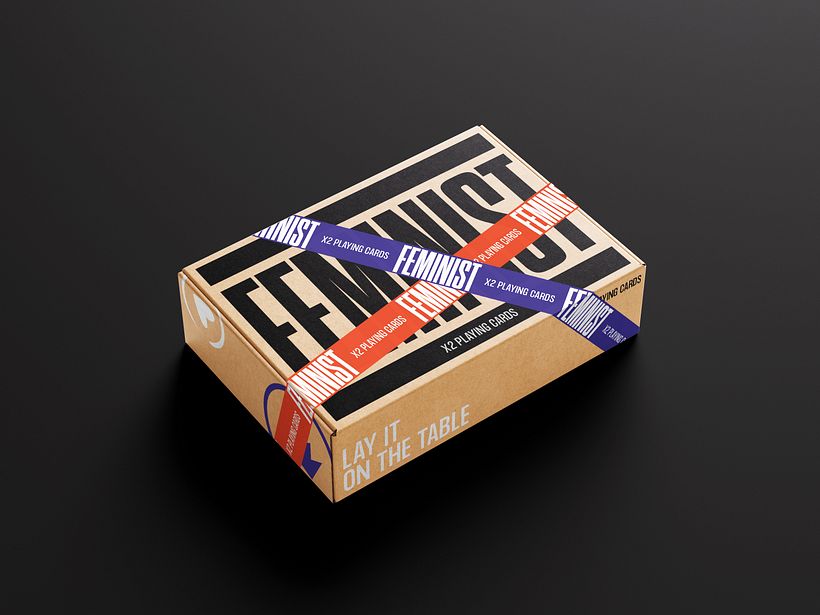 Playing Card Game set - FEMINIST 1