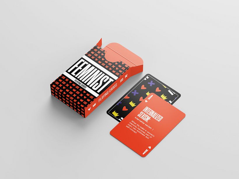 Playing Card Game set - FEMINIST 4