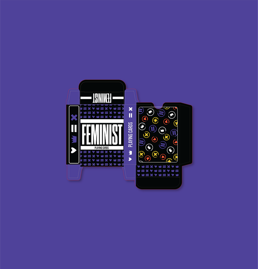 Playing Card Game set - FEMINIST 5