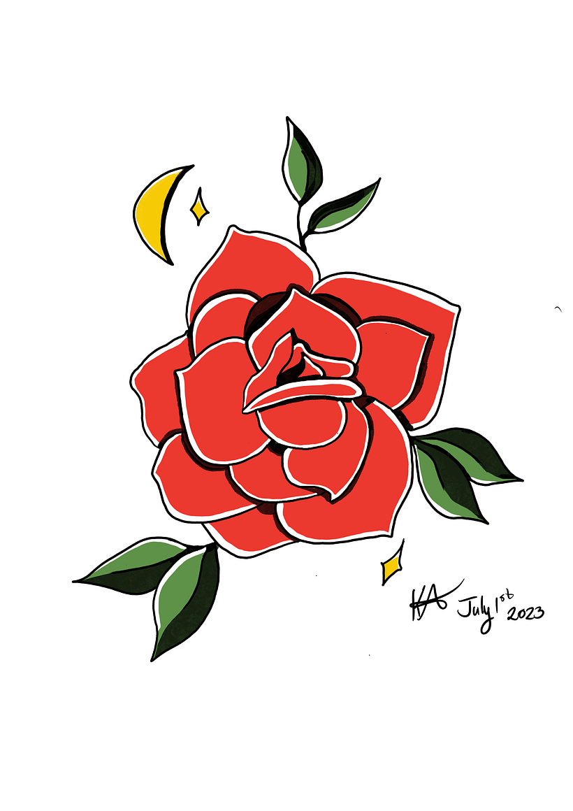 My project for course: Fine Line Tattoo Design: Symbolism and Magic 5