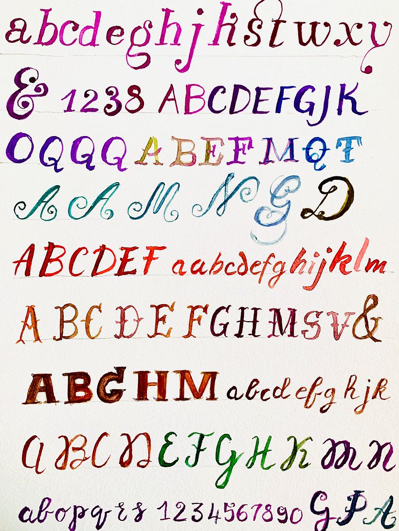 Lettering 1