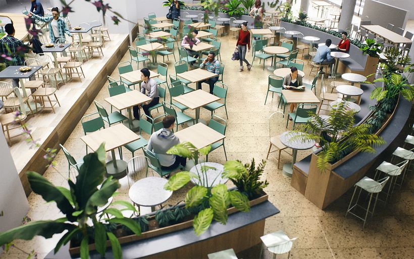 Zona de comidas Oviedo 3