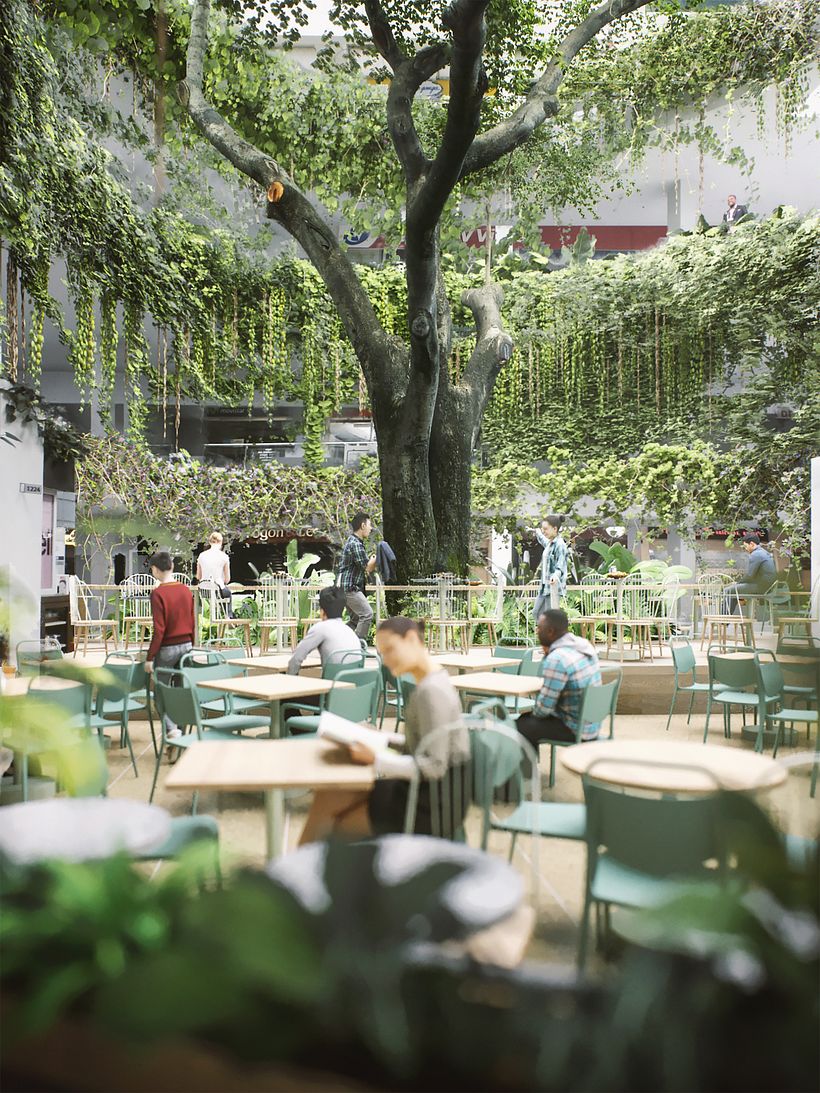 Zona de comidas Oviedo 4