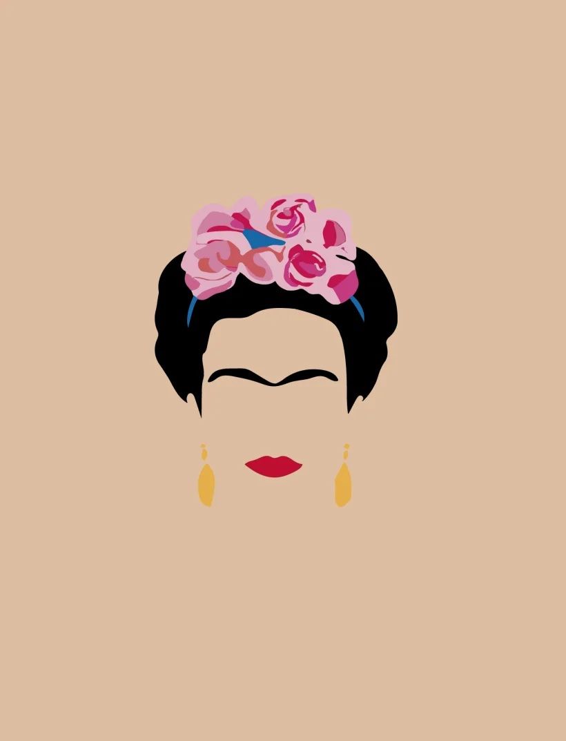 Frida Khalo by Florencia Be