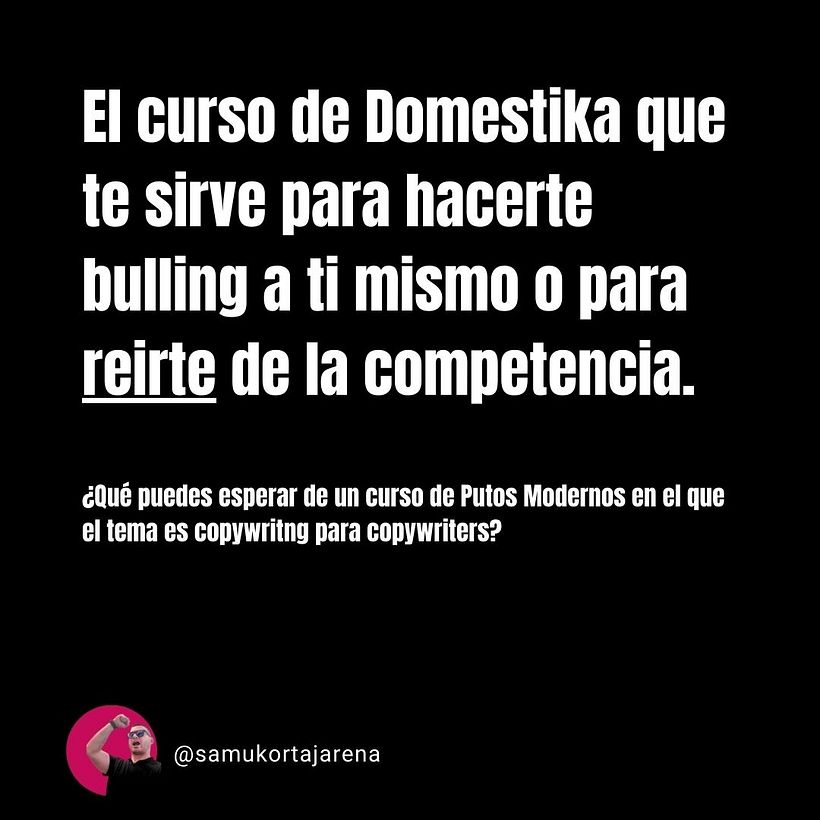 Escribe como un "Puto" Copywriter. 1