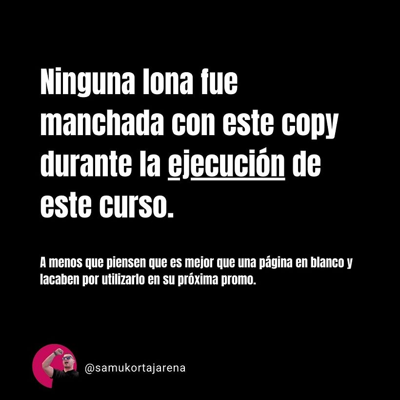 Escribe como un "Puto" Copywriter. 3