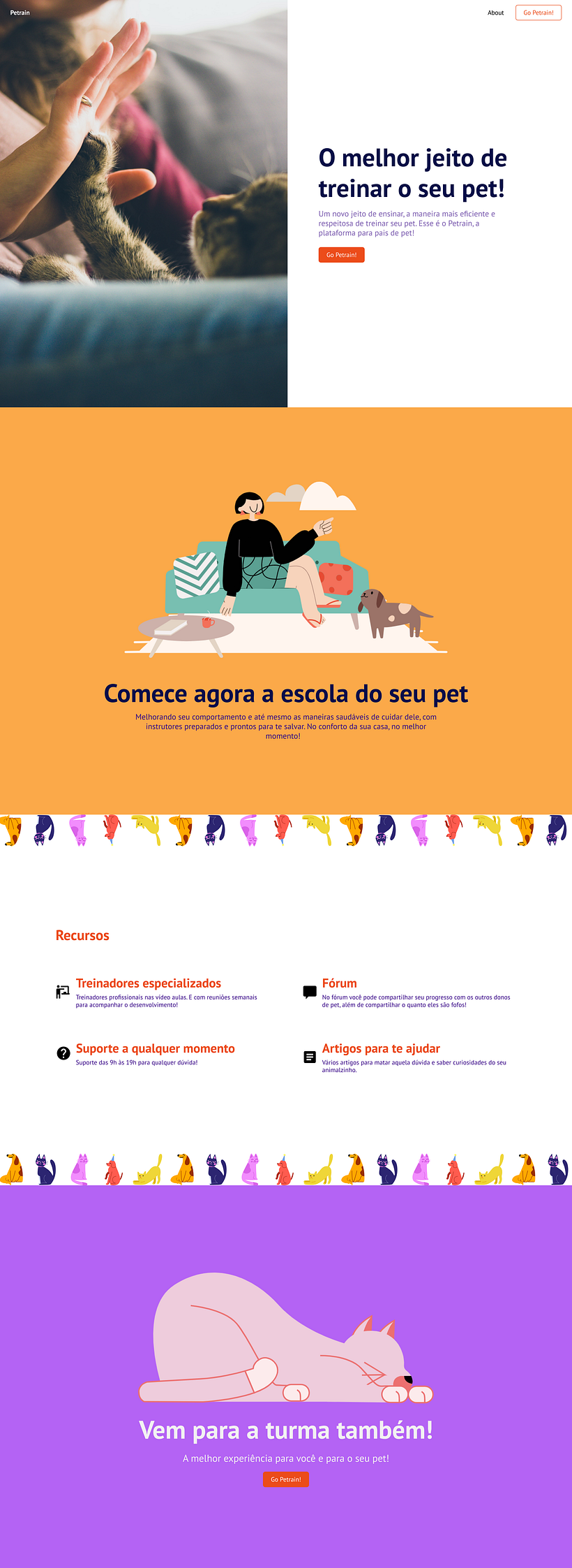 Meu projeto do curso: Web design com Figma: criação de interfaces eficazes 2