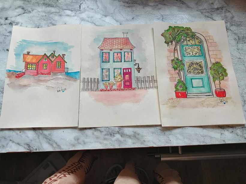 My project for course: Expressive Architectural Sketching with Colored Markers 1