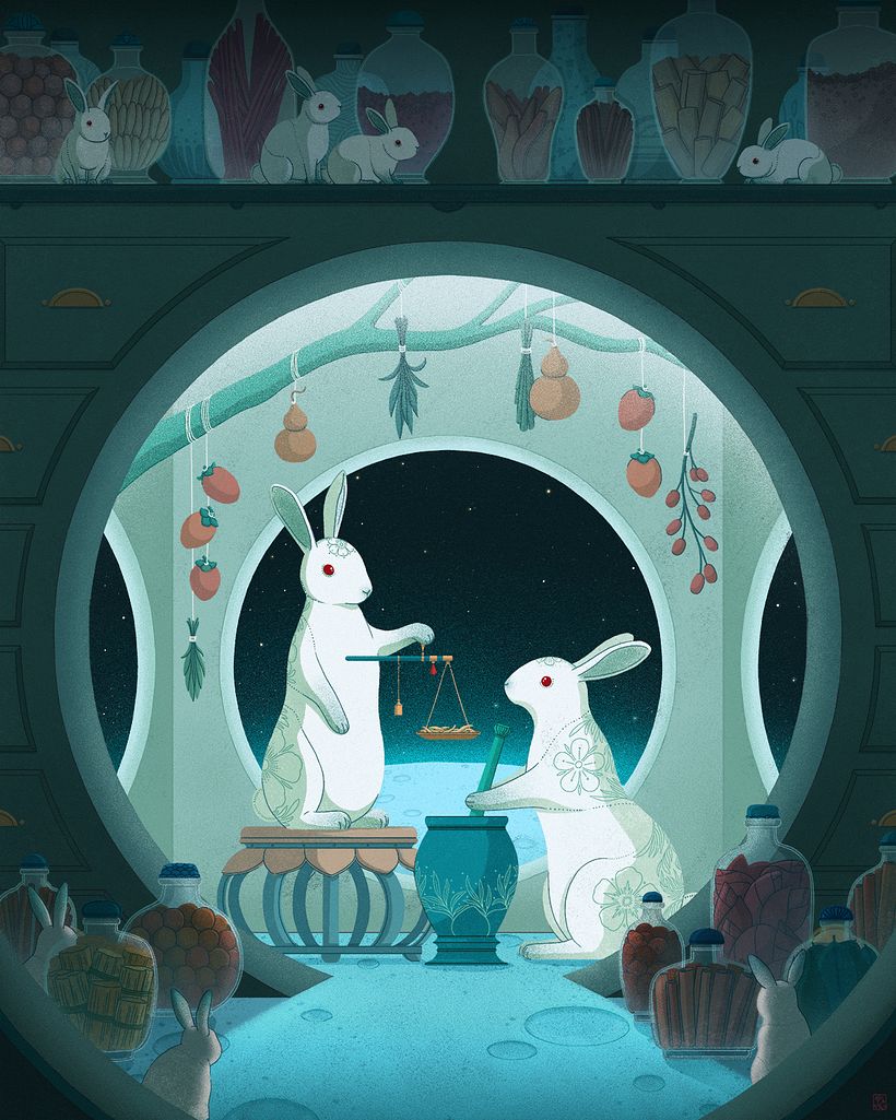 A personal piece in celebration of the Year of the Rabbit