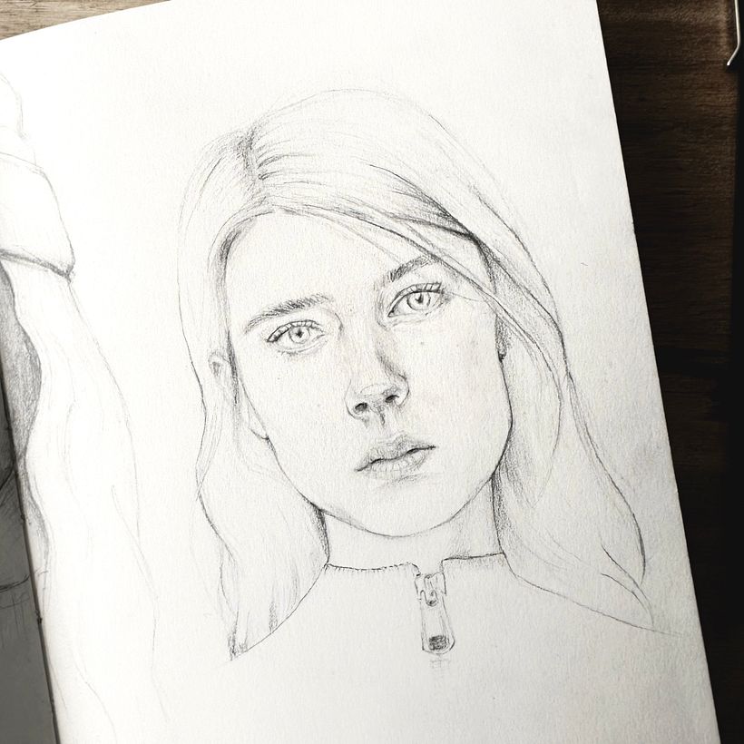 Retrato frontal