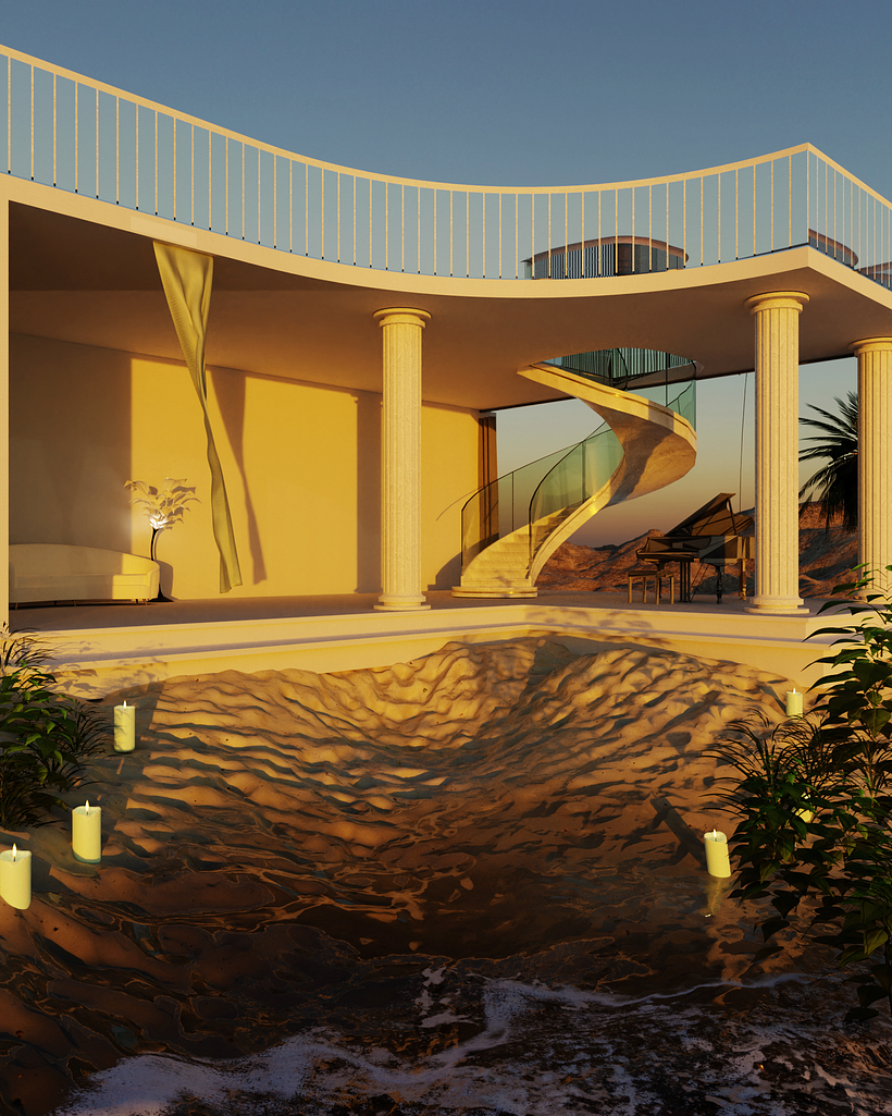 My project for course: Rendering Photorealistic 3D Scenes in Blender 2