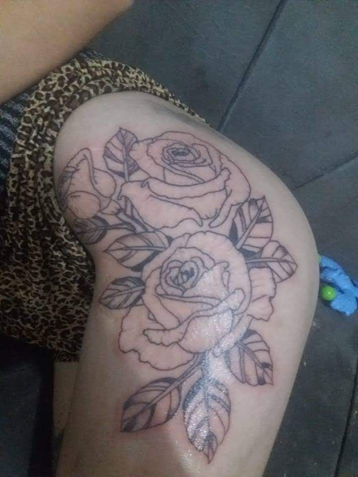 Meu projeto do curso: Técnicas de tatuagem blackwork com fine line 4