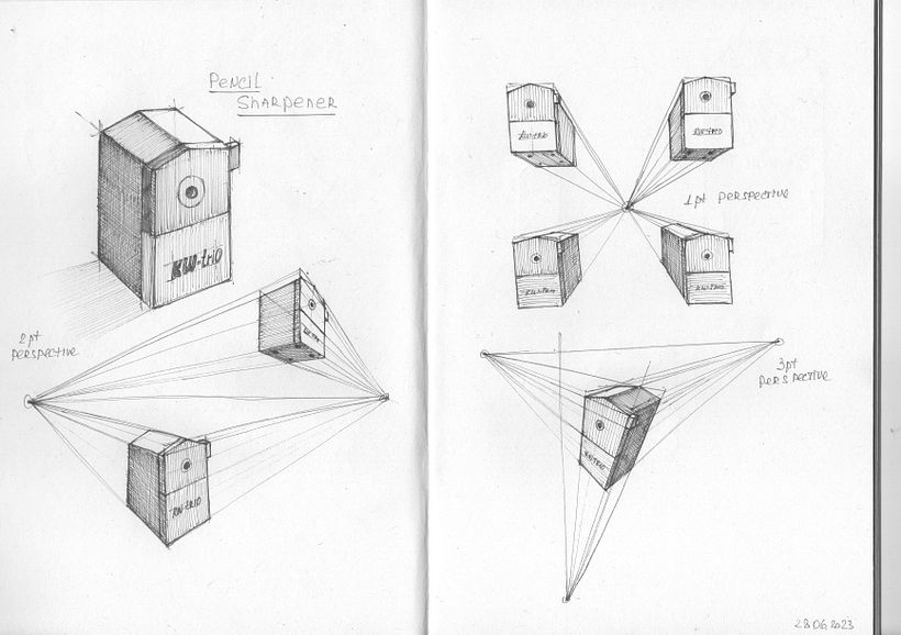 My project for course: Artistic Architectural Drawing with Ink - Ilustración tradicional