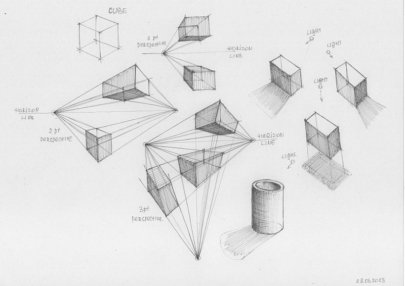 My project for course: Artistic Architectural Drawing with Ink - Ilustración tradicional